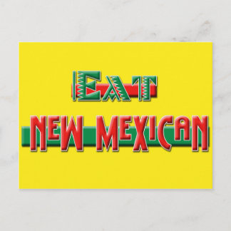 Postal Comer nuevo mexicano