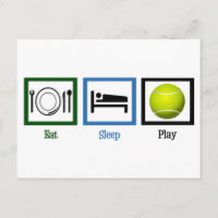 Comer Sleep Play Tennis