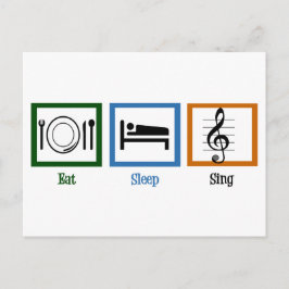 Postal Comer Sleep Sing