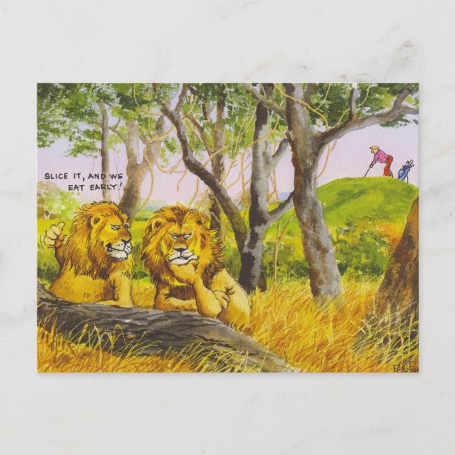 Postal Comer temprano (Anverso)