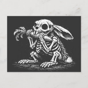 Postal Comer Verduras – Conejo Muerto por BurnsInHell