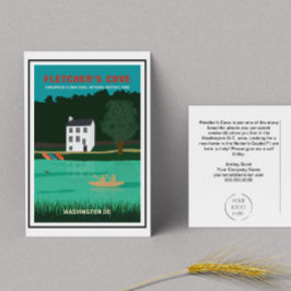 Postal Comercialización del agente inmobiliario Realtor d