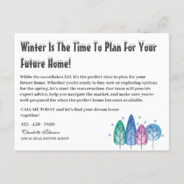 Postal Comercialización estacional de bienes raíces de in