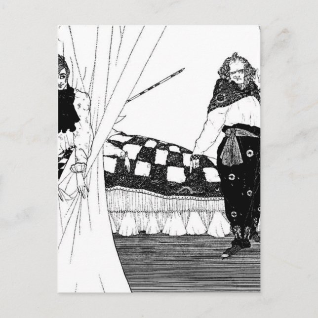 Postal Comercio de hadas - Ilustracion 5 (Anverso)