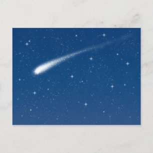 Postal Comet #1 - Postcard Horizontal