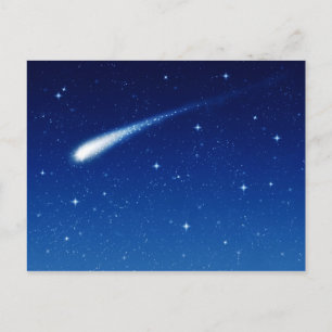 Postal Comet #3 - Postcard Horizontal