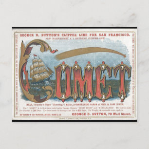 Postal Comet Clipper Sailing