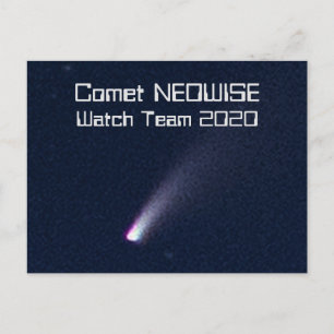Postal Comet NEOWISE Watch Team 2020