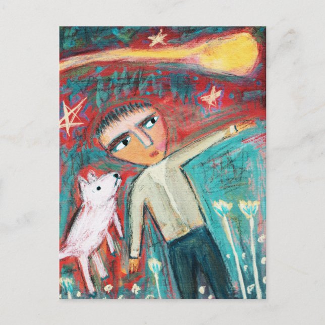 Postal Cometa (Anverso)