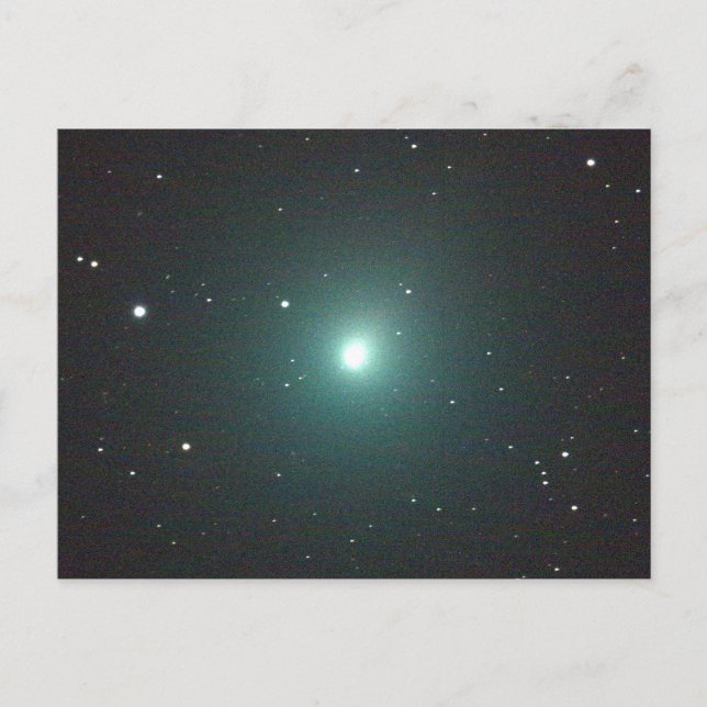 Postal Cometa de Navidades verdes 46P/Wirtanen (Anverso)