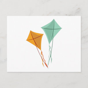 Postal Cometas voladoras
