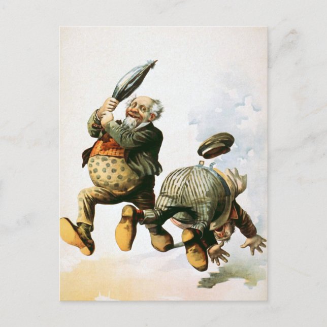 Postal "Comic" Vintage (Anverso)