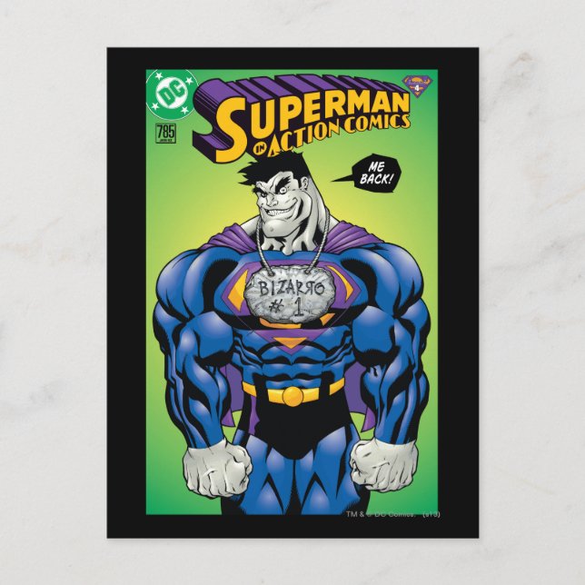 Postal Comics de acción #785 Ene 02 (Anverso)