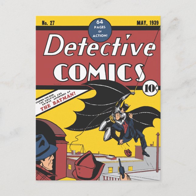 Postal Cómics de Detective #27 (Anverso)
