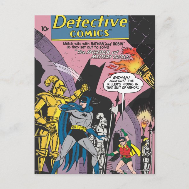 Postal Comics de detectives #246 (Anverso)