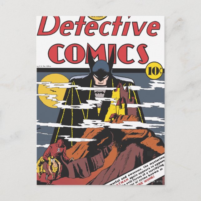 Postal Comics de detectives #31 (Anverso)