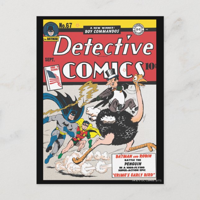 Postal Comics de detectives #67 (Anverso)