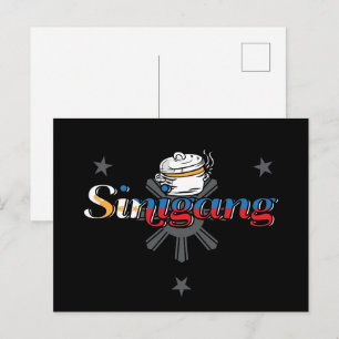 Postal Comida filipina de Filipinas en Singapur