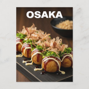 Postal Comida japonesa Osaka Takoyaki