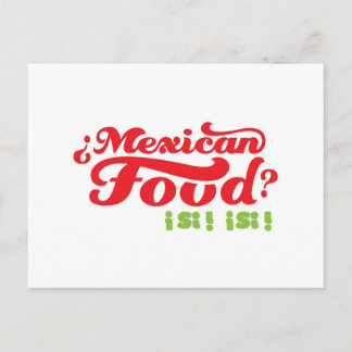POSTAL COMIDA MEXICANA