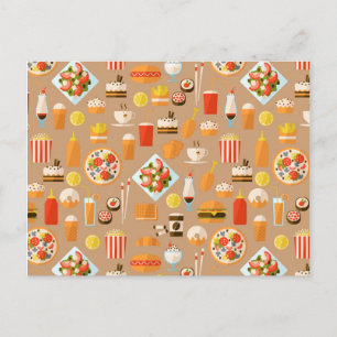 Postal Comida rápida