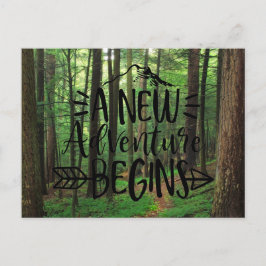 Postal Comienza una nueva aventura