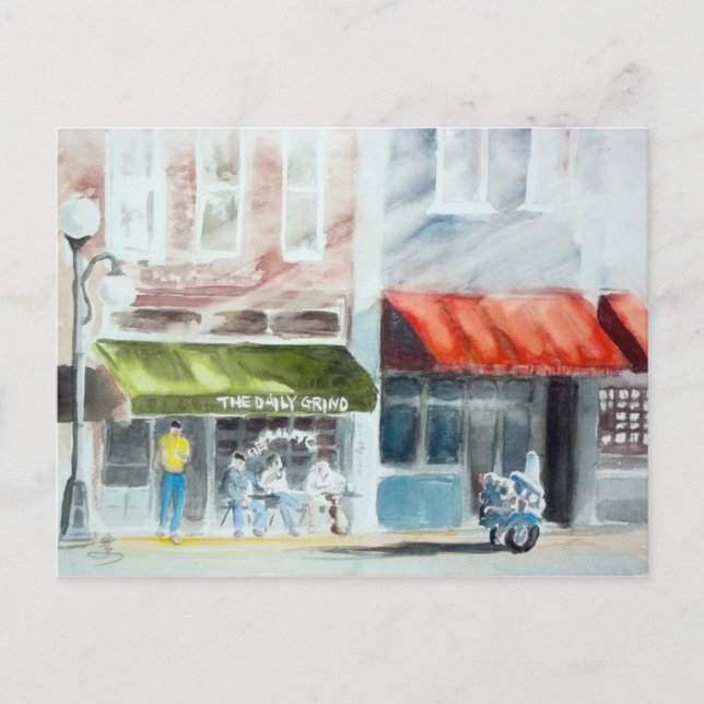 POSTAL COMIENZO DEL DÍA (Anverso)