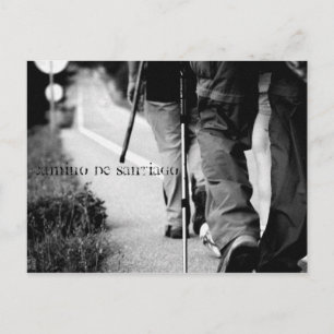 Postal Comienzos del Camino de Santiago