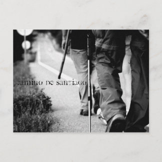 Postal Comienzos del Camino de Santiago