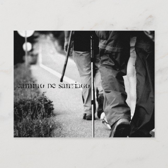 Postal Comienzos del Camino de Santiago (Anverso)