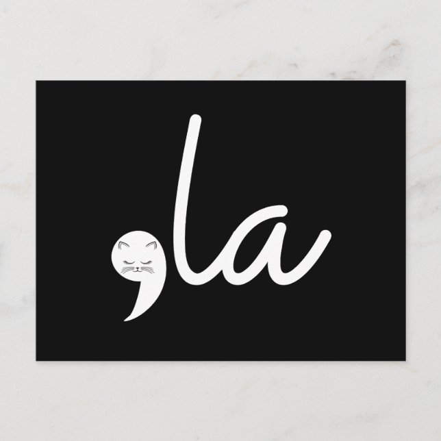 Postal Comma De Gato Retro La Kamala Harris Por El Presid (Anverso)