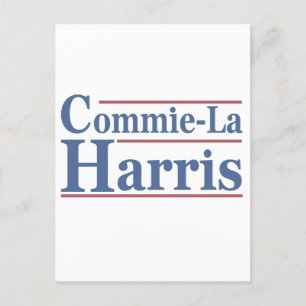 Postal Commie-La Harris 2024 Funny Anti Kamala Harris
