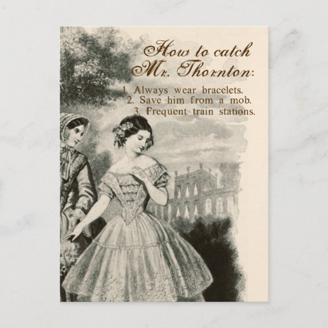 Postal Cómo atrapar al Sr. Thornton (Anverso)