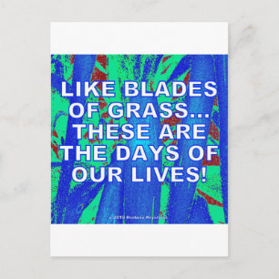POSTAL COMO BLADES DE GRASA