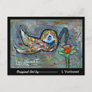 Postal Cómo es dulce es #1