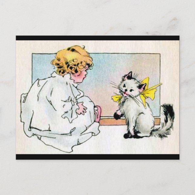 Postal Cómo hacer amigos (Anverso)