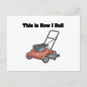 Postal Cómo hago rodar (Lawn Mover)
