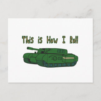 Postal Cómo hago rollo (tanque militar)