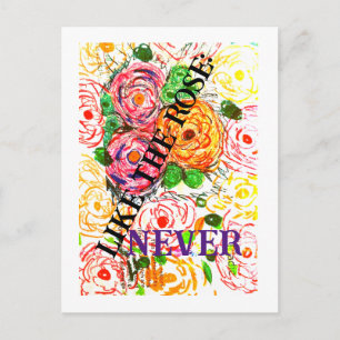 Postal Como la Rosa Nunca