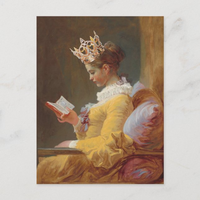 Postal Cómo ser una reina (Anverso)