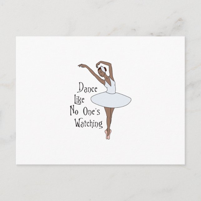 Postal Como si nadie viera (Anverso)