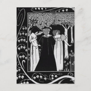 Postal Cómo Sir Launcelot fue conocido por Beardsley Post