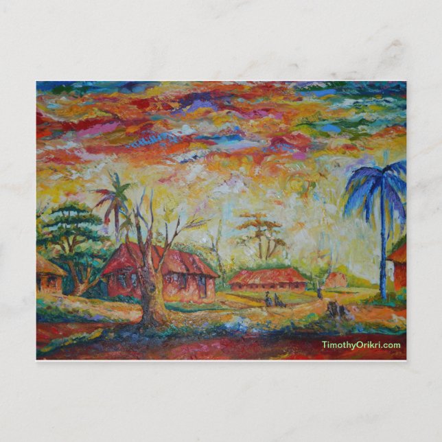 Postal Como solía ser (Anverso)