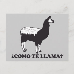 Postal Como te llamas
