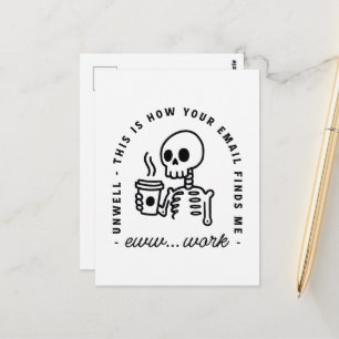 Postal Cómo tu correo electrónico me parece divertido eww