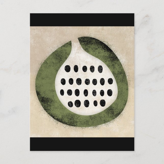 Postal Como Una Fig O Una Postcard Kiwi (Anverso)