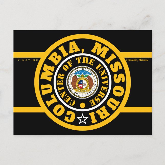 POSTAL COMOCOU COLUMBIA, MO. (COU) 2 (Anverso)