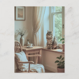 Postal Cómodo reloj escandinavo - Minimalista