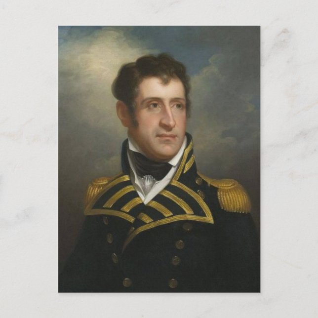 Postal Comodoro Stephen Decatur (Anverso)
