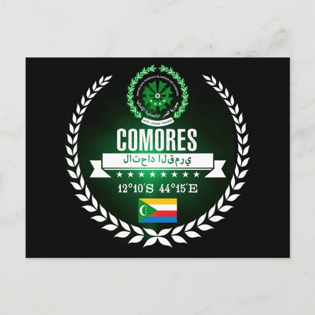 Postal Comoras (Anverso)